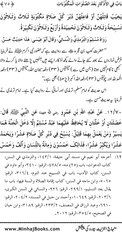 Namaz ke ba‘d Hath Utha kar Du‘a Mangne awr Zikr bil-Jahr karne par Majmu‘a Ayat-o-Ahadith