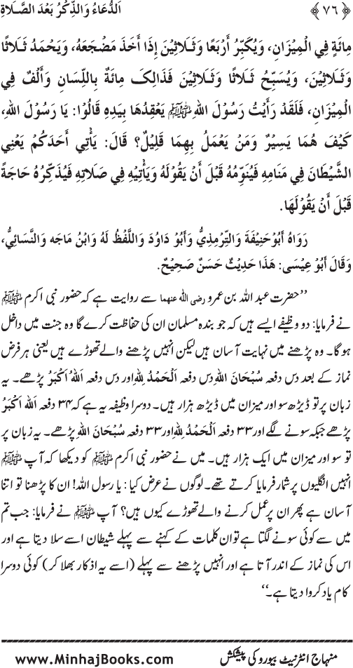 Namaz ke ba‘d Hath Utha kar Du‘a Mangne awr Zikr bil-Jahr karne par Majmu‘a Ayat-o-Ahadith