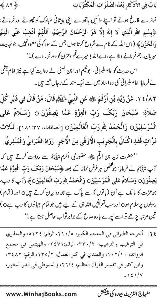 Namaz ke ba‘d Hath Utha kar Du‘a Mangne awr Zikr bil-Jahr karne par Majmu‘a Ayat-o-Ahadith