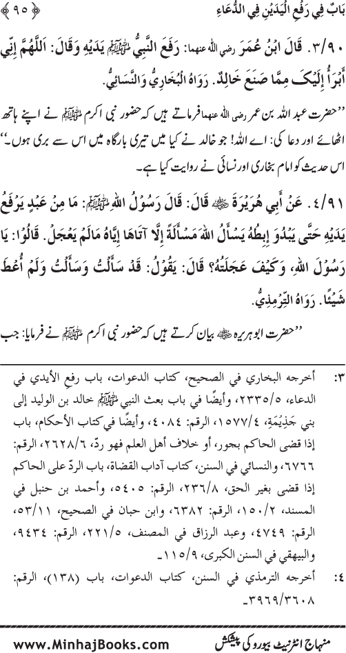 Namaz ke ba‘d Hath Utha kar Du‘a Mangne awr Zikr bil-Jahr karne par Majmu‘a Ayat-o-Ahadith