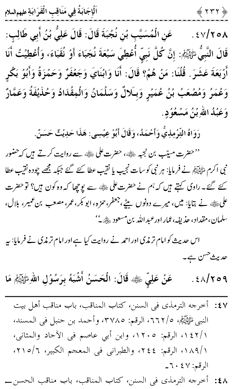 Ahl Bayt Athar (R.A.) ke Fazail-o-Manaqib