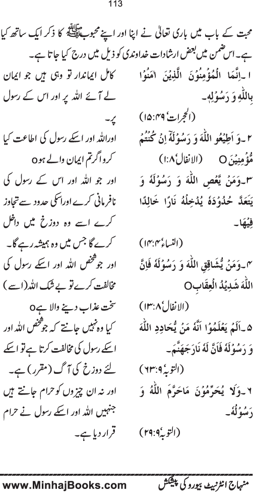 Haqiqat-e-Tawhid wa Risalat