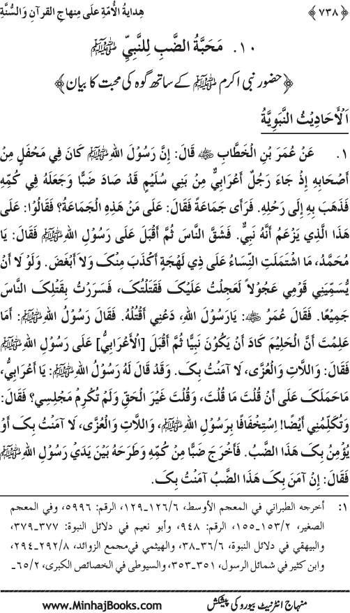 Hidaya al-Umma ‘ala Minhaj al-Qur’an wa al-Sunna