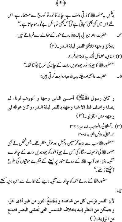 Husn-e-Sarapa-e-Rasul ﷺ