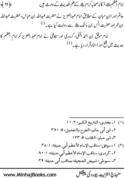 Sahaba Karam awr A’imma Ahl Bayt (R.A.) se Imam A‘zam (R.A.) ka Akhz-e-Faiz