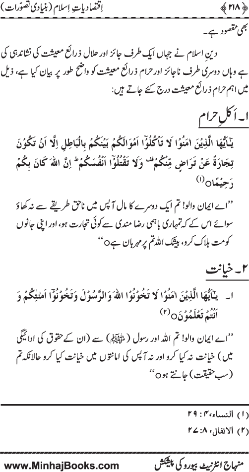 Iqtisadiat-e-Islam