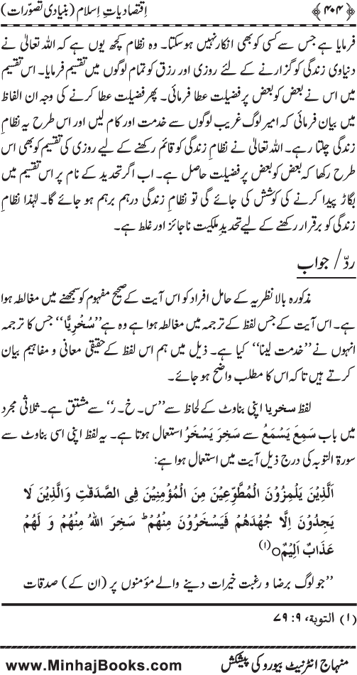 Iqtisadiat-e-Islam