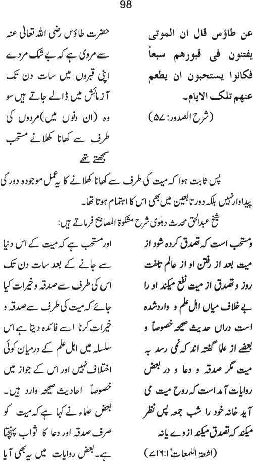 Isal-e-Sawab awr us ki Shar‘i Haysiyyat