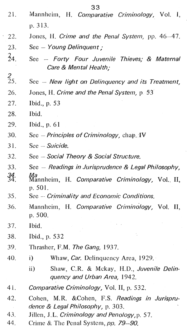 Islam and Criminality