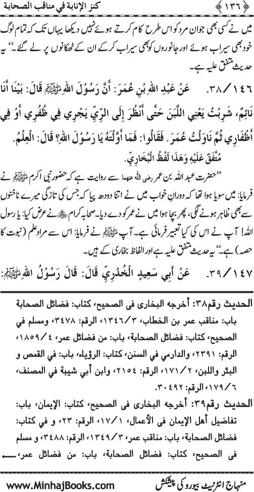 Sahaba Karam (R.A.) ke Faza’il-o-Manaqib