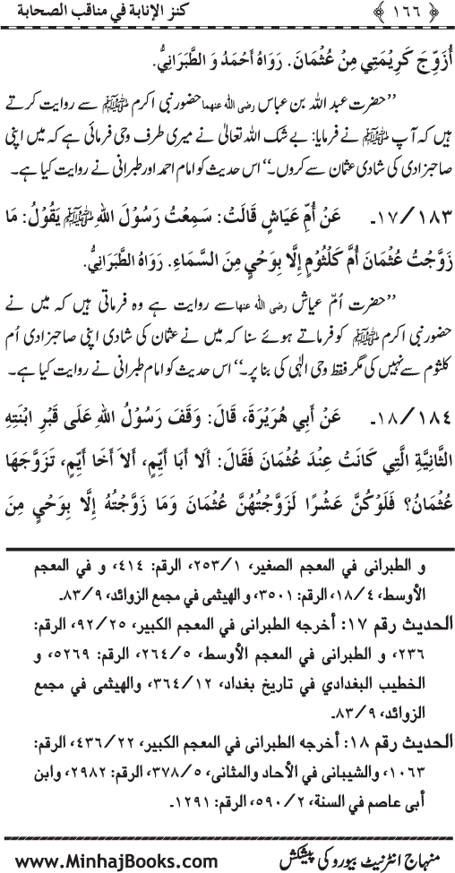 Sahaba Karam (R.A.) ke Faza’il-o-Manaqib