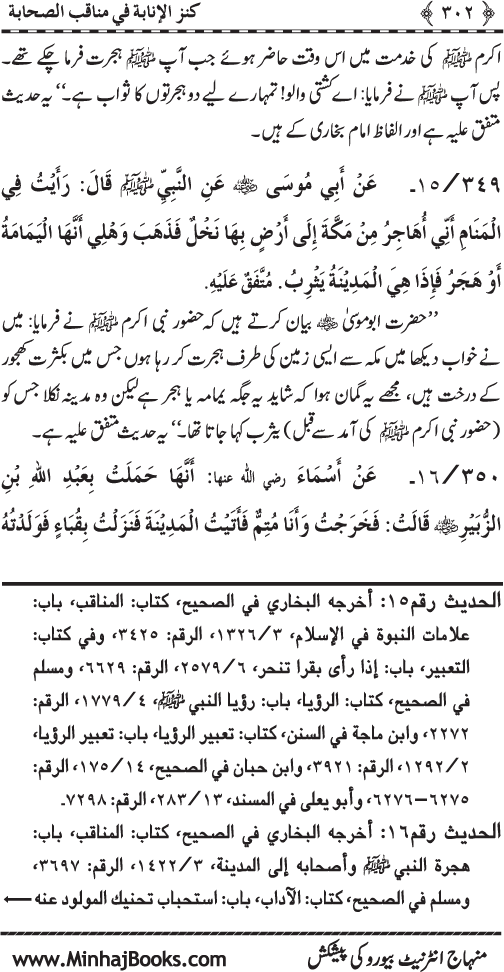 Sahaba Karam (R.A.) ke Faza’il-o-Manaqib