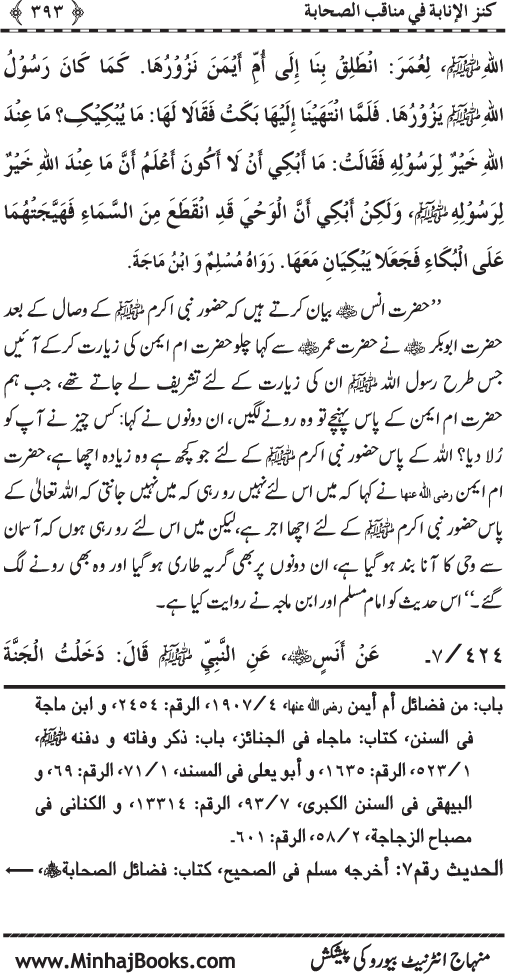 Sahaba Karam (R.A.) ke Faza’il-o-Manaqib