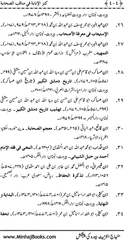 Sahaba Karam (R.A.) ke Faza’il-o-Manaqib