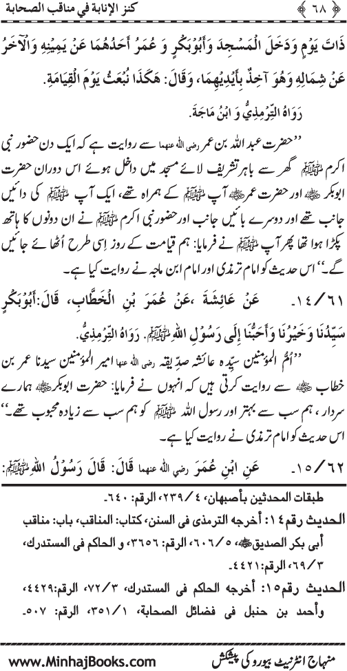 Sahaba Karam (R.A.) ke Faza’il-o-Manaqib