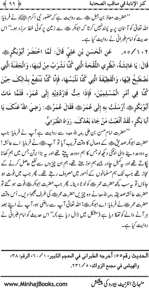 Sahaba Karam (R.A.) ke Faza’il-o-Manaqib