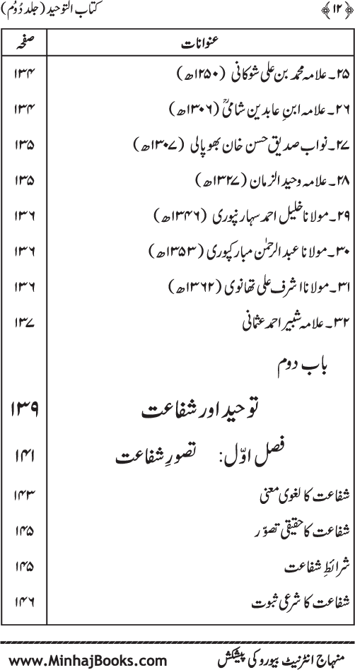 Kitab al-Tawhid (Jild Duwum)