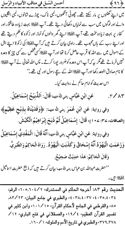 Anbiya’ wa Rusul (A.S.) ke Faza’il-o-Manaqib