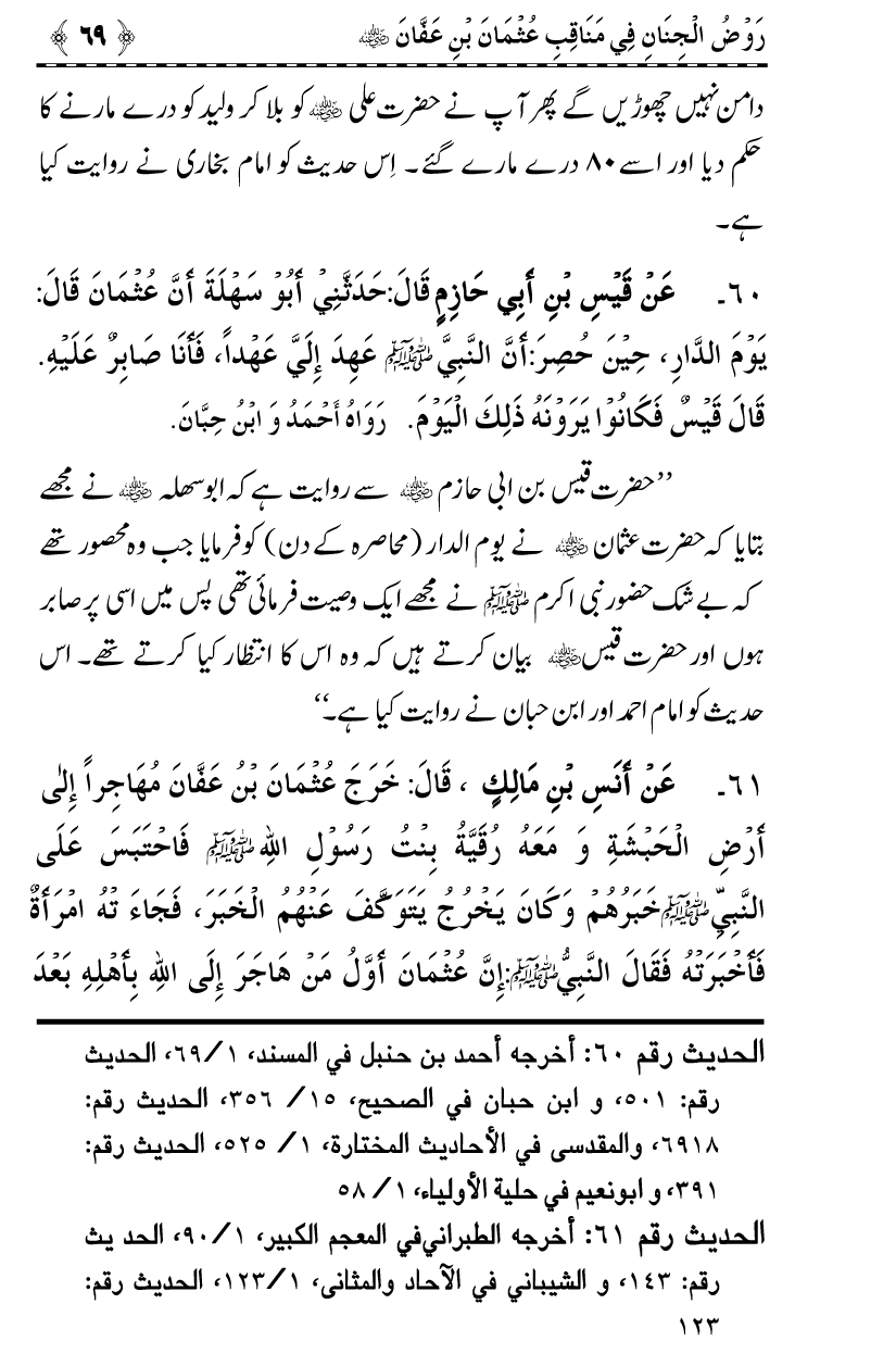 Sayyiduna Usman-e-Ghani (R.A.) ke Fazail-o-Manaqib