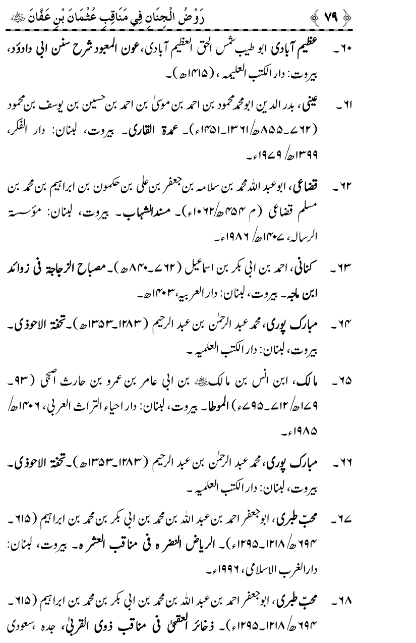 Sayyiduna Usman-e-Ghani (R.A.) ke Fazail-o-Manaqib