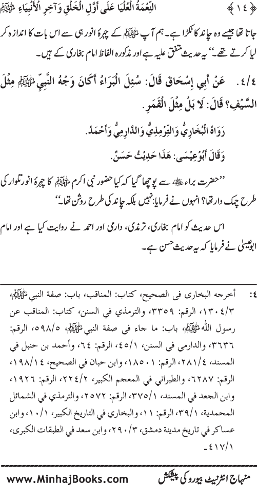 Huzur (PBUH) ka Sharaf-e-Nubuwwat awr Awwaliyyat-e-Khilqat