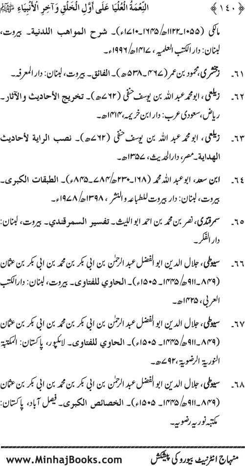 Huzur (PBUH) ka Sharaf-e-Nubuwwat awr Awwaliyyat-e-Khilqat