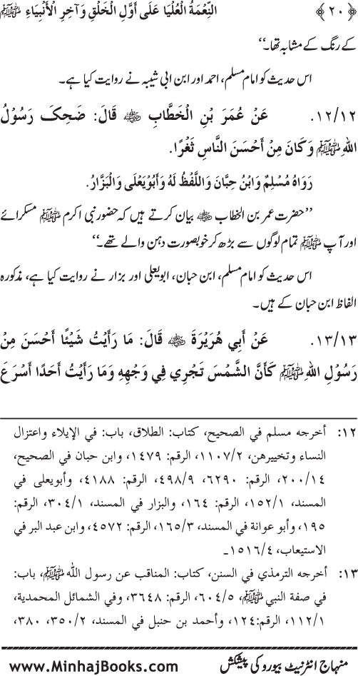 Huzur (PBUH) ka Sharaf-e-Nubuwwat awr Awwaliyyat-e-Khilqat