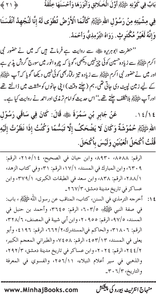 Huzur (PBUH) ka Sharaf-e-Nubuwwat awr Awwaliyyat-e-Khilqat