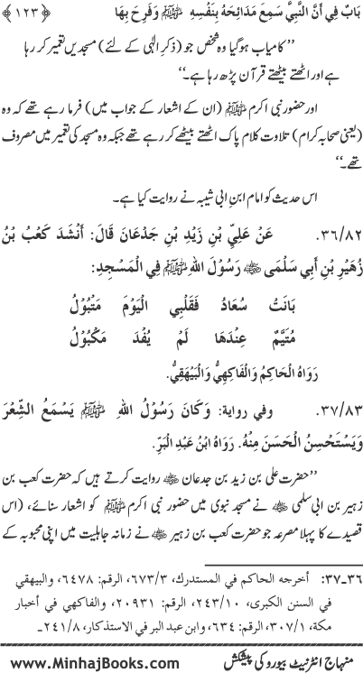 Midhat o Naat e Mustafa (PBUH) par Muntakhab Ayat-o-Ahadith