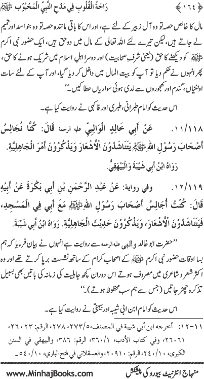 Midhat o Naat e Mustafa (PBUH) par Muntakhab Ayat-o-Ahadith