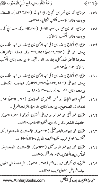 Midhat o Naat e Mustafa (PBUH) par Muntakhab Ayat-o-Ahadith