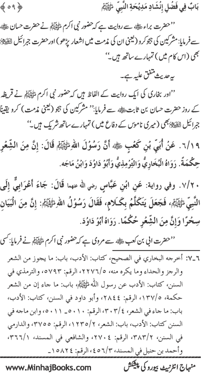 Midhat o Naat e Mustafa (PBUH) par Muntakhab Ayat-o-Ahadith