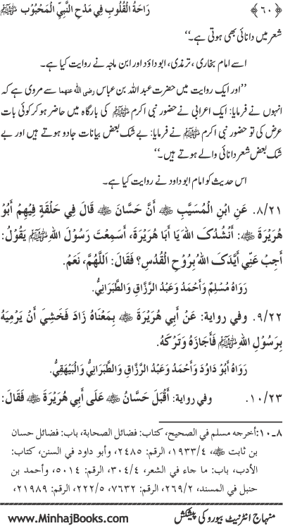 Midhat o Naat e Mustafa (PBUH) par Muntakhab Ayat-o-Ahadith