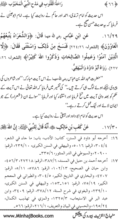 Midhat o Naat e Mustafa (PBUH) par Muntakhab Ayat-o-Ahadith