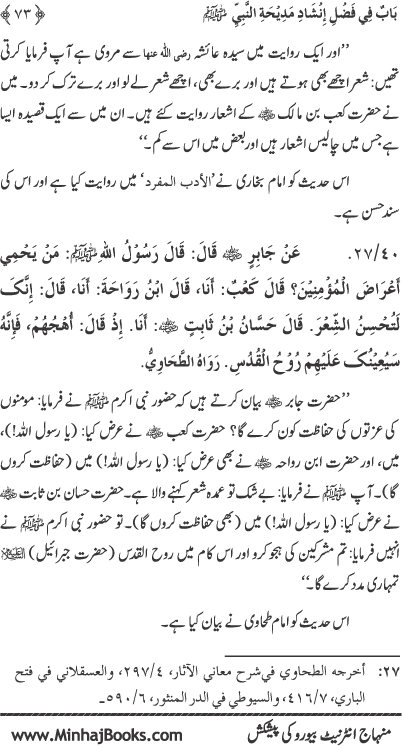 Midhat o Naat e Mustafa (PBUH) par Muntakhab Ayat-o-Ahadith