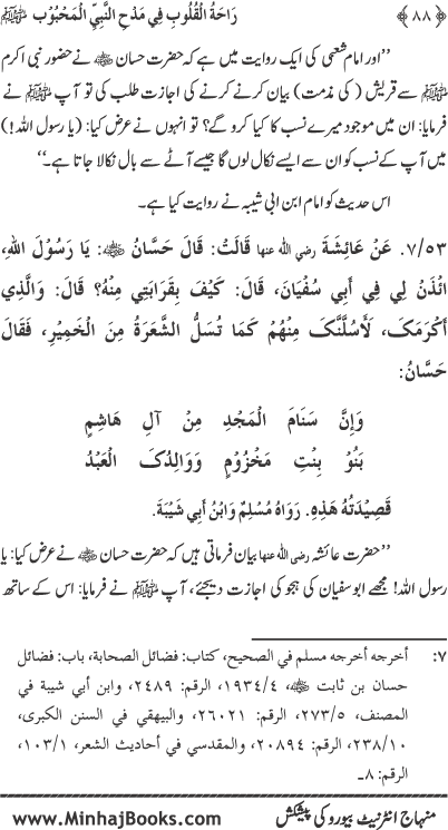 Midhat o Naat e Mustafa (PBUH) par Muntakhab Ayat-o-Ahadith