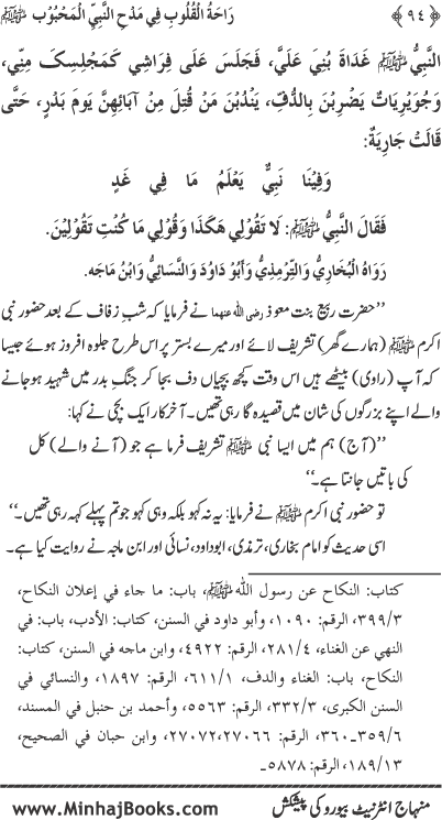 Midhat o Naat e Mustafa (PBUH) par Muntakhab Ayat-o-Ahadith