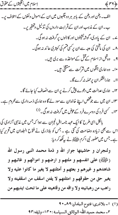 Islam main Aqliyyaton ke Huquq