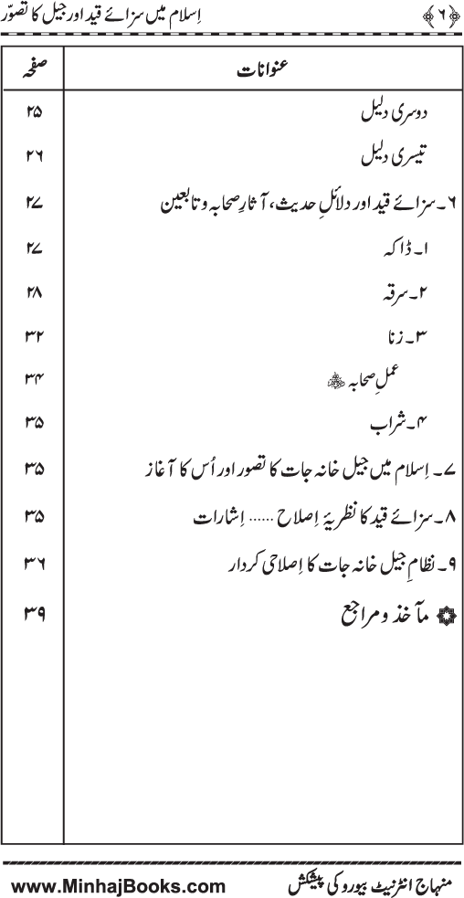 Islam main Saza-e-Qayd awr Jail ka Tasawwur