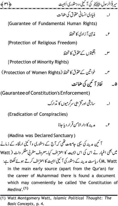 Sira al-Rasul (PBUH) ki A’ini wa Dasturi Ahamiyyat