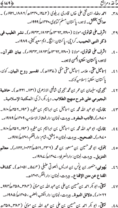 Tabarruk ki Shar‘i Haysiyyat