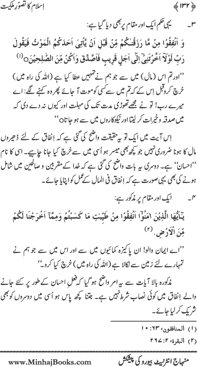 Islam ka Tasawwur-e-Milkiyyat