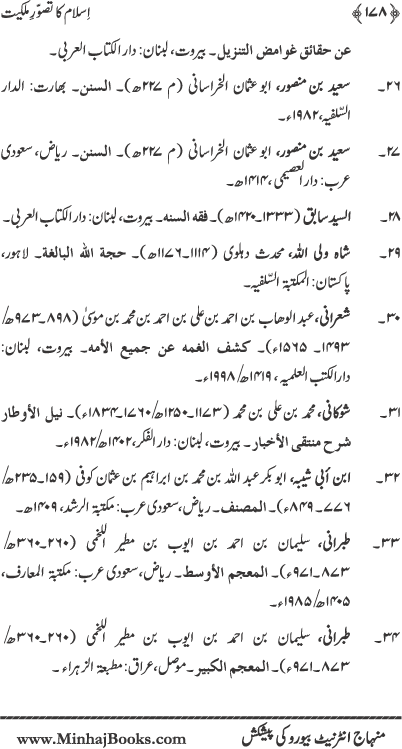 Islam ka Tasawwur-e-Milkiyyat