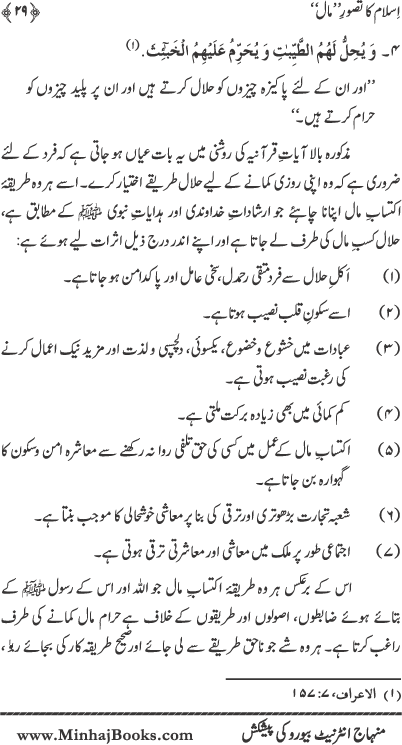 Islam ka Tasawwur-e-Milkiyyat