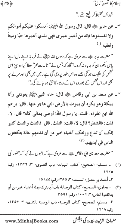 Islam ka Tasawwur-e-Milkiyyat