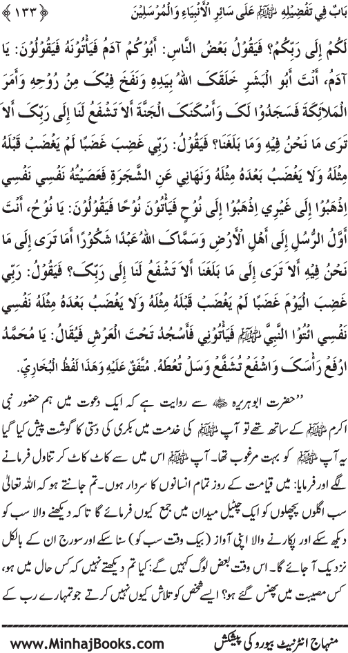 Huzur Nabi Akram (PBUH) ki ‘Azmat awr Ikhtiyarat