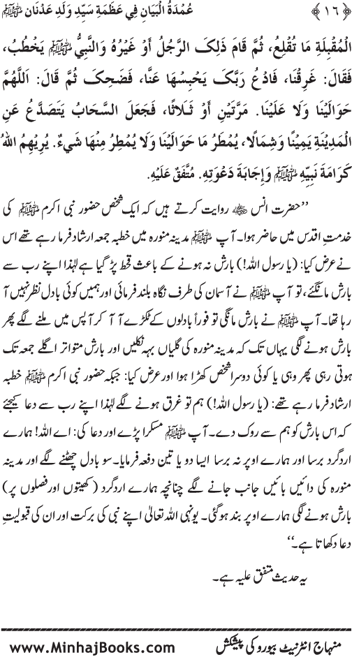 Huzur Nabi Akram (PBUH) ki ‘Azmat awr Ikhtiyarat