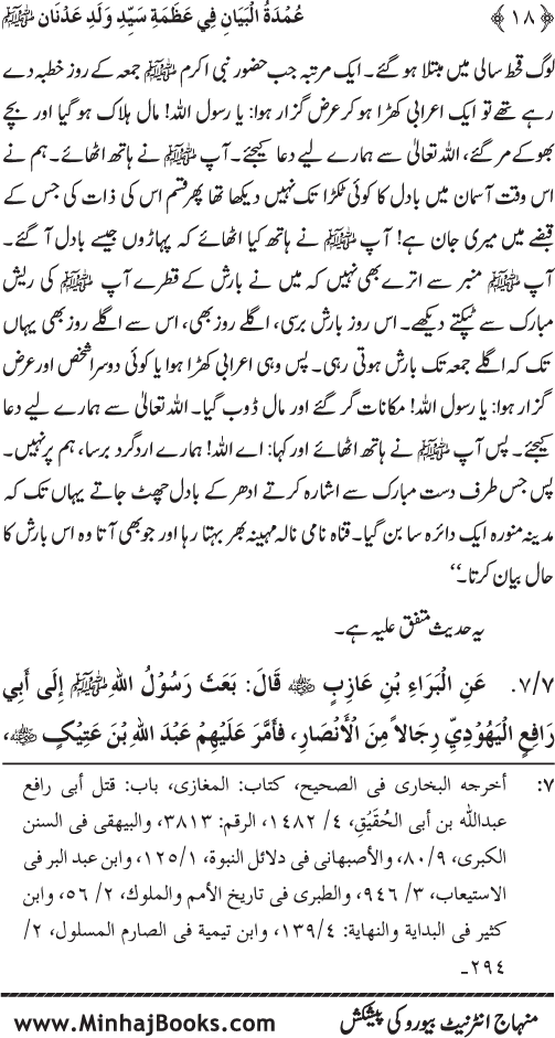 Huzur Nabi Akram (PBUH) ki ‘Azmat awr Ikhtiyarat