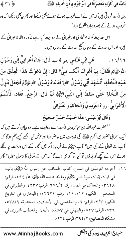 Huzur Nabi Akram (PBUH) ki ‘Azmat awr Ikhtiyarat