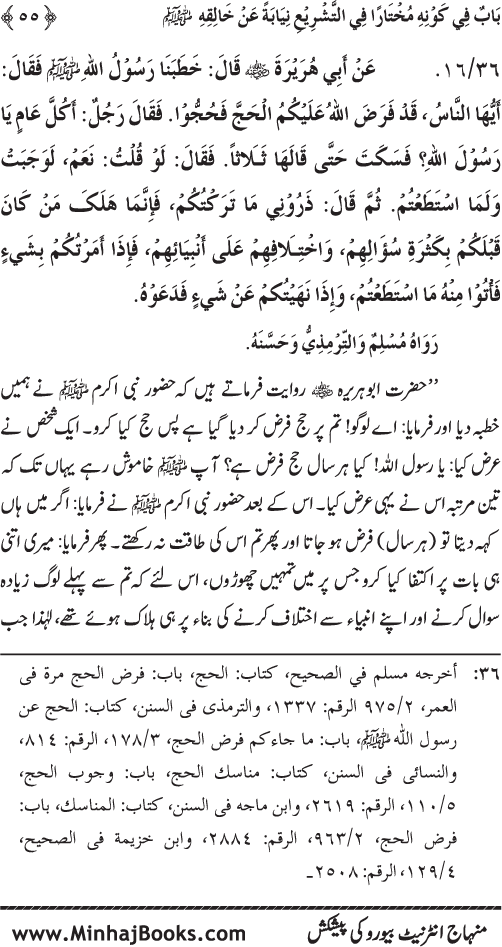 Huzur Nabi Akram (PBUH) ki ‘Azmat awr Ikhtiyarat